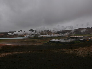 Sorgenti Calde - Vapore, Islanda