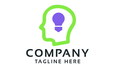 Creativity Vector Logo Template