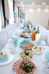 festive table setting