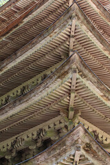 国宝　羽黒山の五重塔