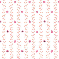 Abstract floral pattern. Design for fabric, textile, wrapping, digital paper. Seamless pattern