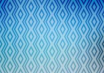Light BLUE vector pattern with lines, rectangles.