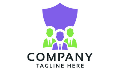 Group Protection Vector Logo Template