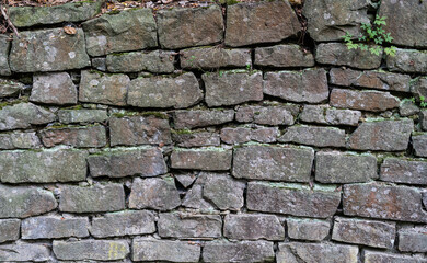 Stone wall, ancient, background texture
