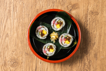 巻き寿司 Rolled sushi 