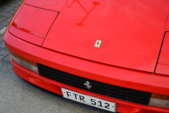 Ferrari testarossa in Quezon City, Philippines