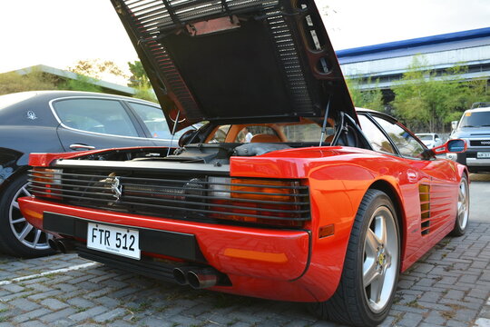 Ferrari testarossa in Quezon City, Philippines