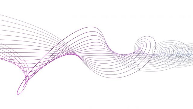 sfondo, video, linee, 3d