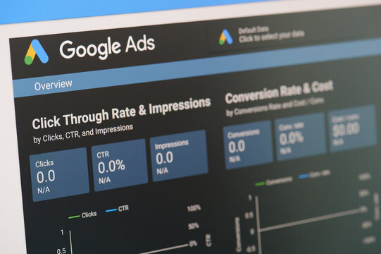 Viewing google ads report