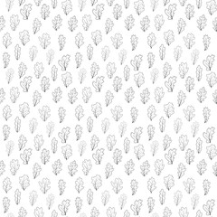 oak_leaves_pattern_monochrome