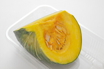 カボチャ4分の1