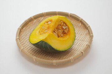 カボチャ4分の1