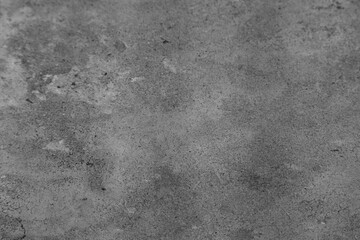 Dark gray blank plaster wall texture for abstract background