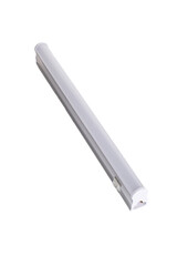 Long lamps on white background