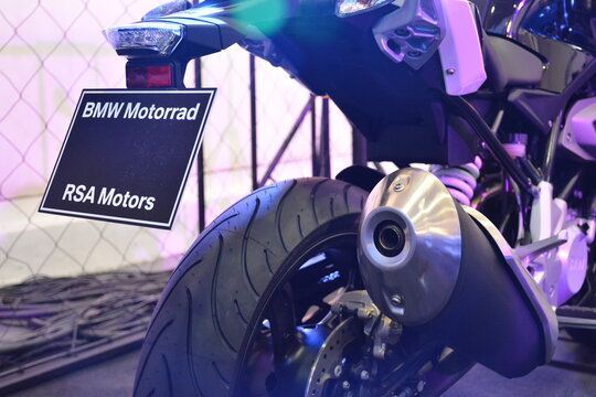 BMW Motorrad g 310 motorcycle at Ride Ph motorcycle show in Pasig, Philippines