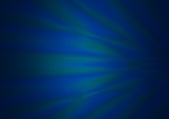 Fototapeta premium Dark BLUE vector blurred and colored template.