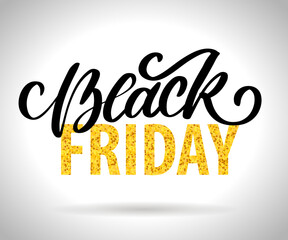 Black Friday Calligraphic Designs Retro Style Elements Vintage Ornaments Sale, Clearance Vector lettering