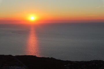 Sonnenaufgang, Meer, Korsika, 