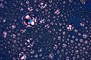 Multicolored bubbles abstract background design.