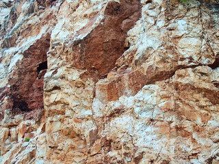The cliffs of the Taurus Mountains