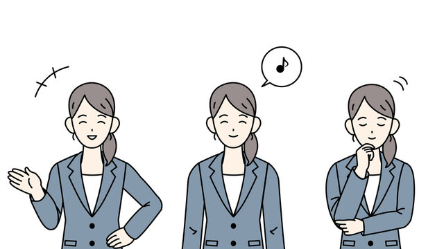 頷く
