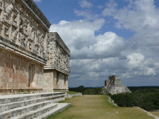 Pyramiden von Uxmal in Mexiko
