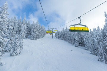 Skilift, Lift, Seilbahn, Sesselbahn, Planai, Schladming, Winter, Wintersport, 