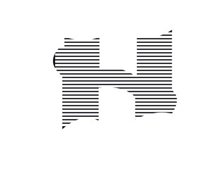 g and h initial creative logo letters and logo designs