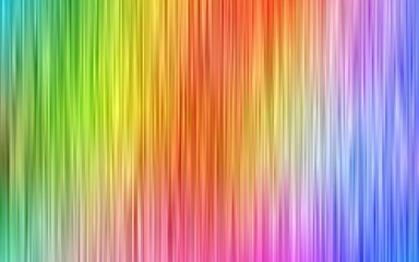 Light Multicolor, Rainbow vector template with repeated sticks.