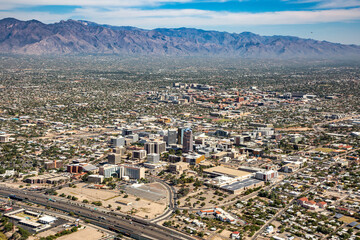 Downtown Tucson, Arizona Skyline 2020