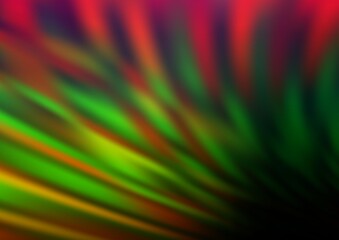 Dark Multicolor, Rainbow vector bokeh pattern.