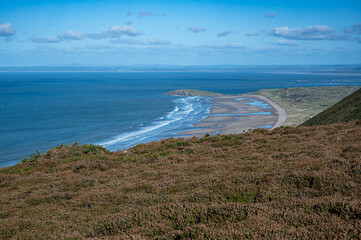 Overlooking Rhossili Bay, Gower Peninsula