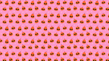 Halloween pattern - Little Pumpkins 