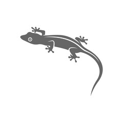 Naklejka premium Lizard logo design vector template, Illustration design Lizard, Symbol Icon