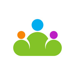 Family logo design vector template, Illustration design Community, Symbol Icon
