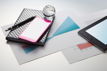 スマートフォンと手帳