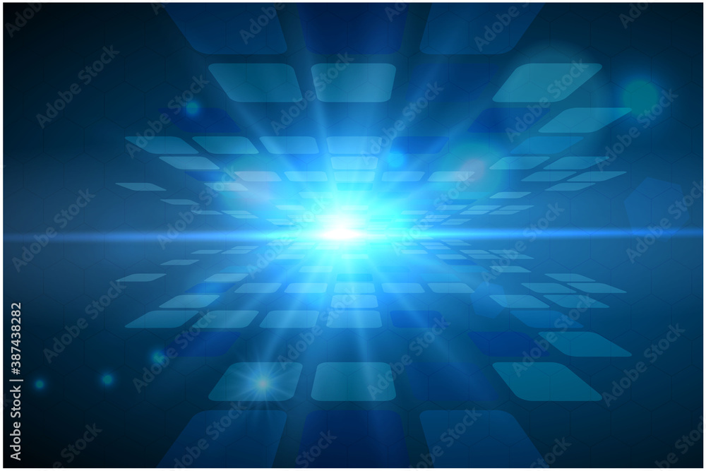 Aufkleber futuristic and abstract background,head up display concept.vector eps 10 illustration.
