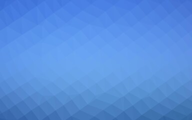 Fototapeta premium Light BLUE vector polygon abstract layout.