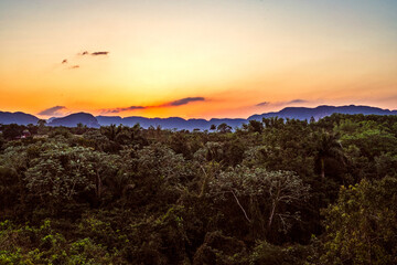 Cuba sunset