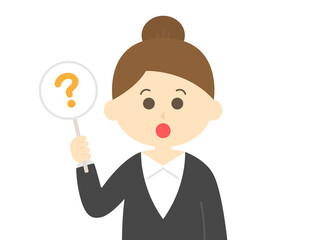 クエスチョンマークを出す男性のイラスト Answer Wall Mural Answ R Design クエスチョンマークを出す男性のイラスト Answer Wall Mural Answ R Design