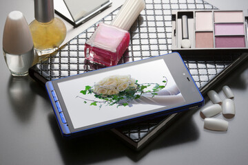 スマートフォンとコスメ