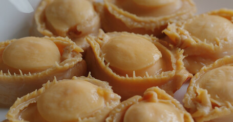 Abalone, tradition canned instant food