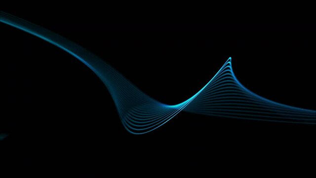 sfondo, video, linee, 3d
