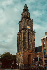 Fototapeta na wymiar Church in Groningen