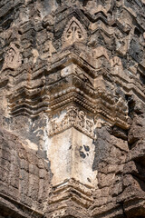 Prang Sam Yod the ancient monument in Lopburi. 