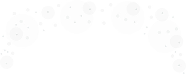 Gray vector background with a pattern of circles with different diameters. Textured template for a web splash in a modern style.