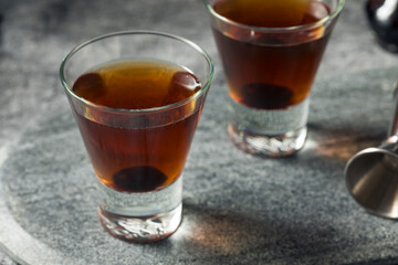 Boozy Refreshing Manhattan Cocktail