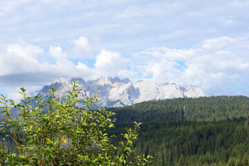Panorama montagneux, Dolomites