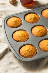 Homemade Warm Cornbread Muffins