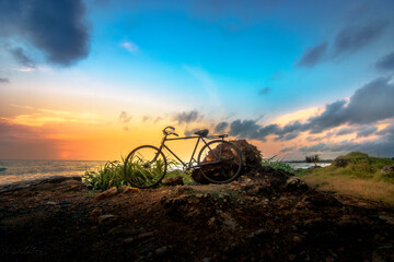 English

Sri Lanka, by the sea. beautiful sunsets by the sea are something special, as sri lanka...